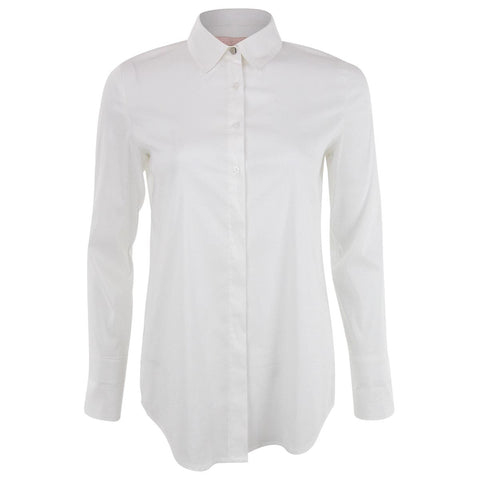 Classic Button Down Tailored Shirt - White