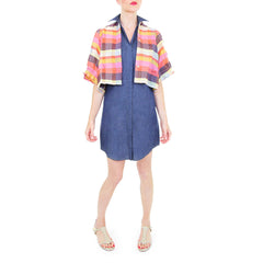 Julie Brown Chambray Shirtdress