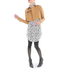 Julie Brown Polka Dot Shirtdress