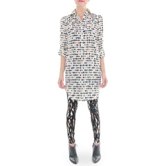 Julie Brown Polka Dot Shirtdress