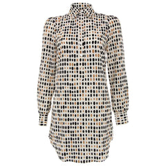 Julie Brown Dot Shirtdress