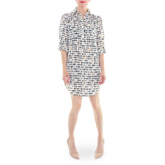 Julie Brown Polka Dot Shirtdress