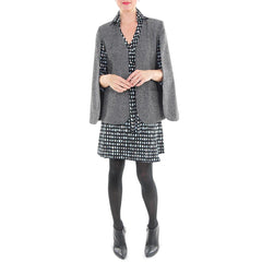 Corey Tweed Blazer Cape