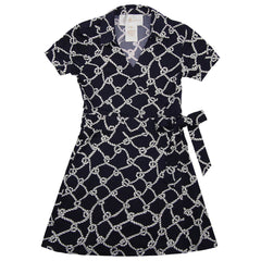 Julie Brown Little Girl Wrap Dress
