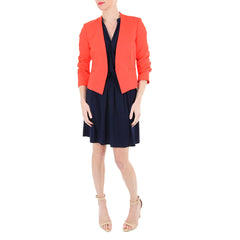 Sachin and Babi Mandarin Red Jacket