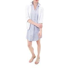 Julie Brown Seersucker Shirtdress