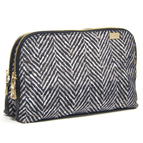 Duo Zip Clutch - Parquet