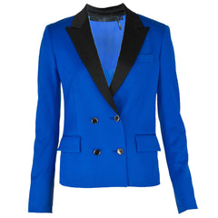 L.A.M.B. blue tux blazer