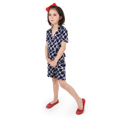 Julie Brown Little Girl Wrap Dress