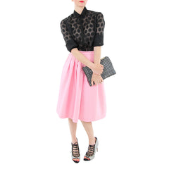 Lucy Paris Pink Circle Skirt