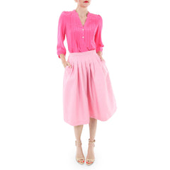 Annie Griffin Pink Katie Blouse