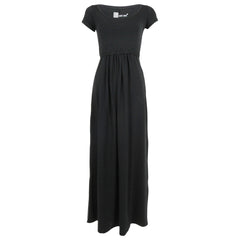 Mothers en Vogue Black Maxi Dress