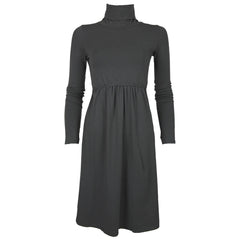 mothers en vogue black turtle neck dress