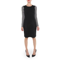 Mothers en Vogue Black and White Shift Dress