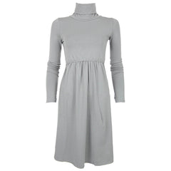 mothers en vogue nursing turtle neck dress