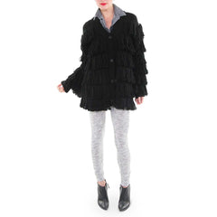 Mara Hoffman Fringe Sweater Coat