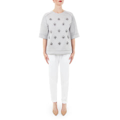 Malene Birger Embellished Sweatshirt