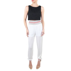 Rachel Antonoff Black Crop Top
