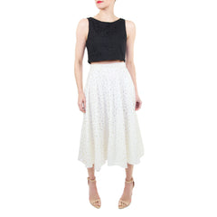 Rachel Antonoff Ivory Midi Skirt