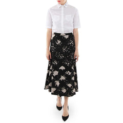 Rachel Antonoff No Smoking Shirt with Tracy Reese Midi Skirt
