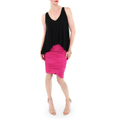 Rachel Pally Black Ribbed Ramita Tank Top