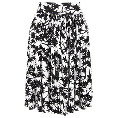 Rachel Pally Black and White Print Skirt
