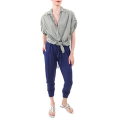 Sam and Lavi Army Green Button Down Shirt