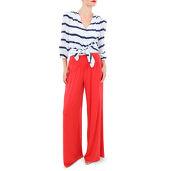Annie Griffin Striped Kirin Blouse