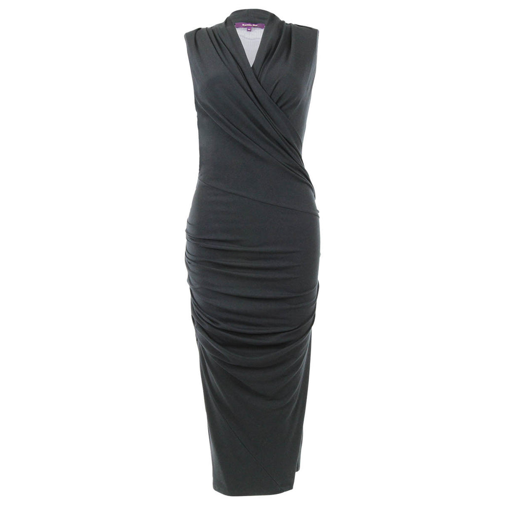 Rachel Roy Black Midi Dress