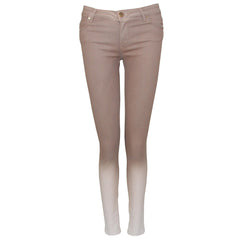 Ombre Waxed Denim in Khaki