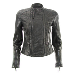 Rachel Roy Leather Moto Jacket