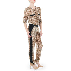 Rachel Roy Snakeskin Print Track Pants
