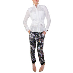 Rachel Roy White Jacket - Nursing Friendly