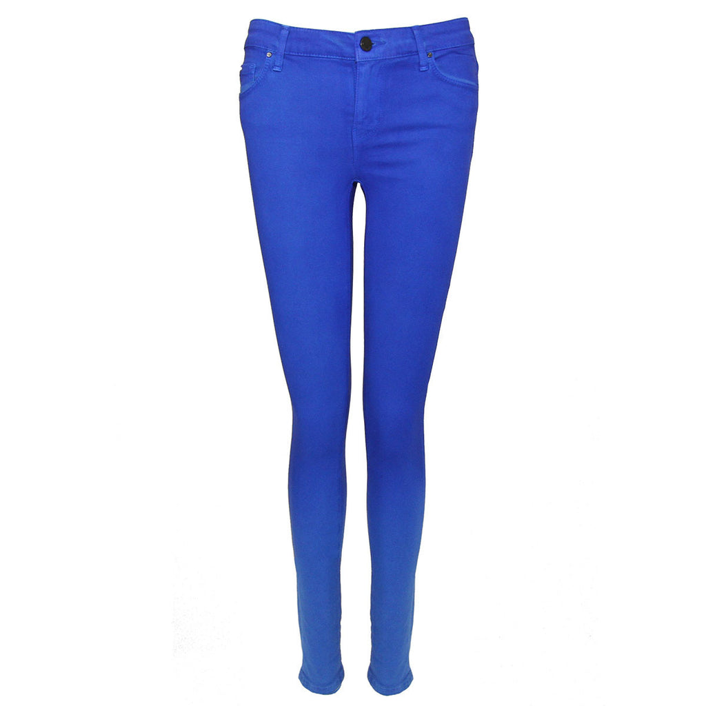 Rachel Roy Ombre Pant Blue Stretch Denim