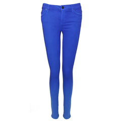 Rachel Roy Ombre Pant Blue Stretch Denim