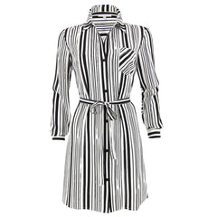 Rebecca Minkoff Frankie Black and White Shirtdress