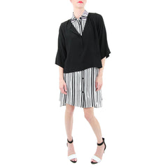 Rebecca Minkoff Black and White Shirtdress
