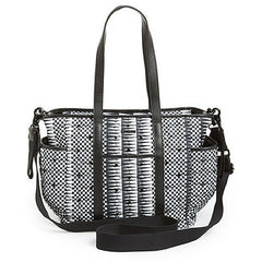 Rebecca Minkoff Black and White Marisa Baby Bag