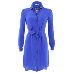 Rebecca Minkoff Blue Frankie Shirtdress