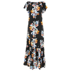 Rebecca Minkoff Black Floral Dev Dress
