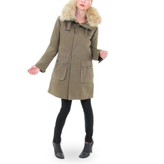 Rebecca Minkoff Army Green Morris Parka