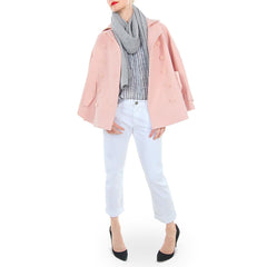 White and Warren Grey Cashmere Scarf