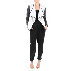 Chic Elastic Waist Tuxedo Pants