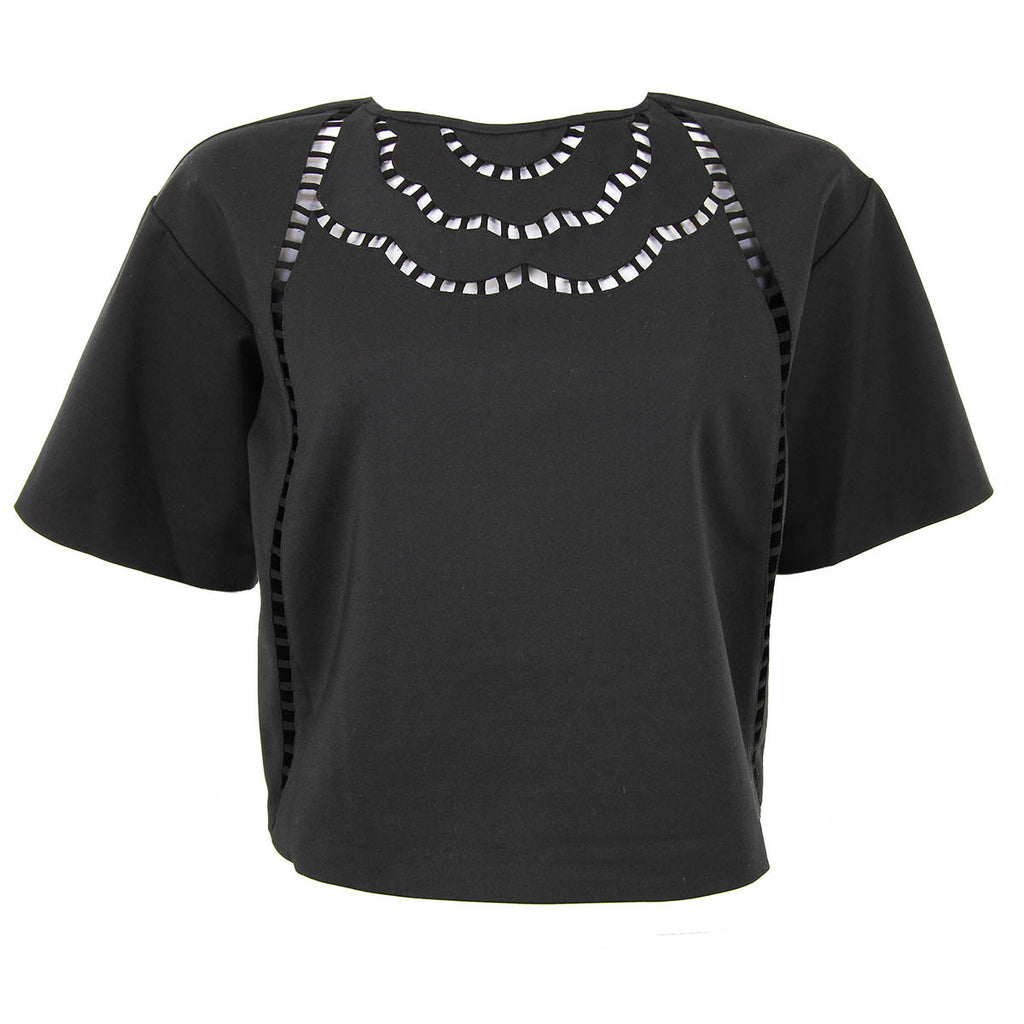 Sachin and Babi Cropped Pullover Top