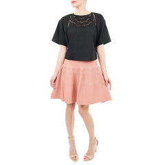 Sachin and Babi Black Crop Top
