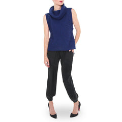 Sachin and Babi Blue Sleeveless Solar Sweater