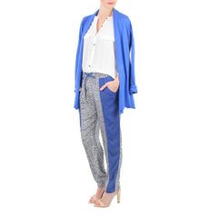 White and Warren Blue Cardigan