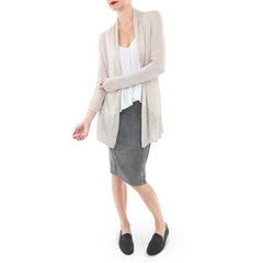 By Malene Birger Grey Pencil Skirt