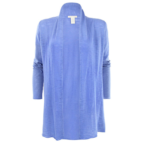Slub Cardigan - Blue