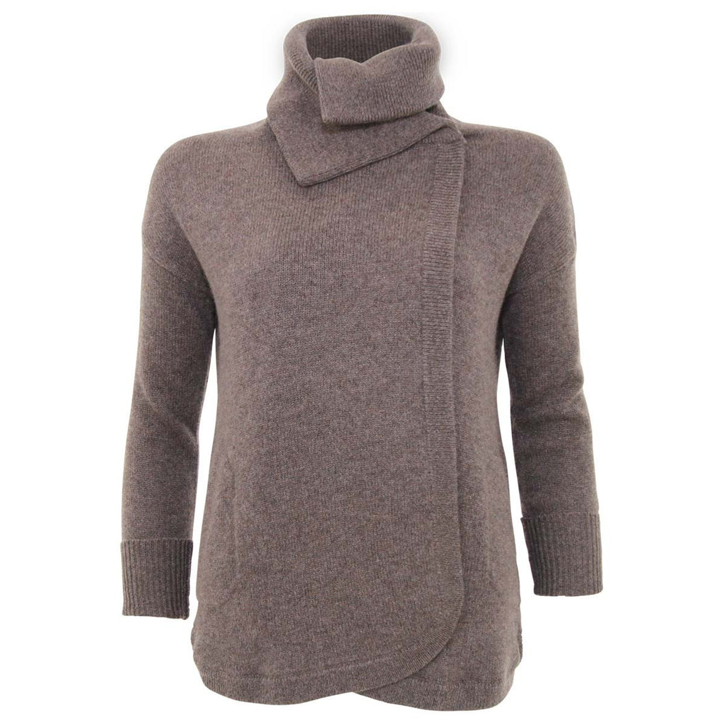 White and Warren Cashmere Cape Cardigan